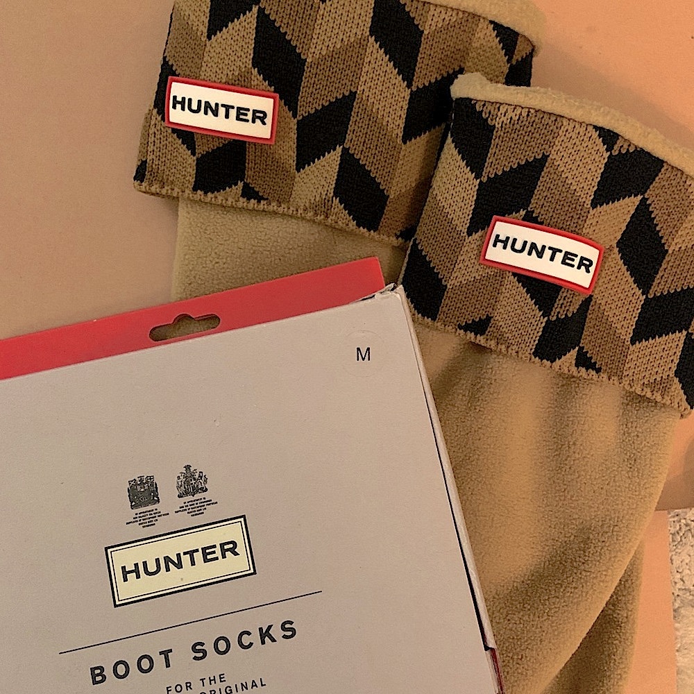 HUNTER tall boot socks